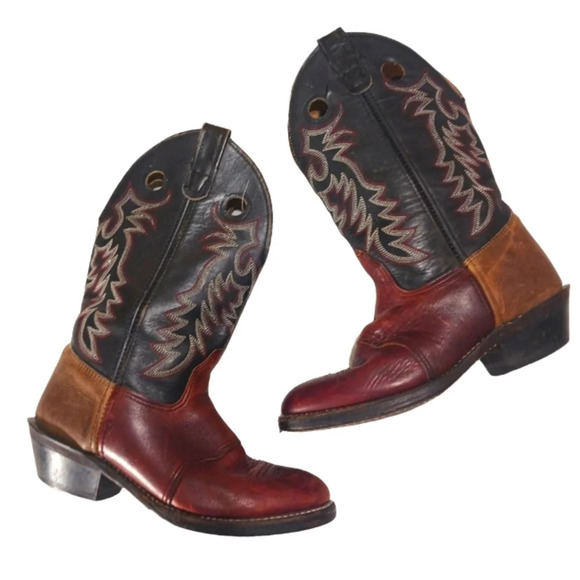 Double H Men's Cowboy Boots size 9 - Picture 1 of 11